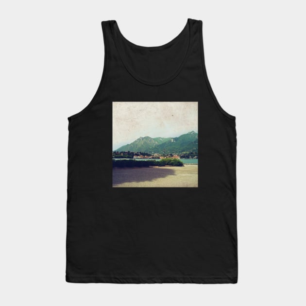 Italy sightseeing trip photography from city scape Milano Bergamo Lecco Tank Top by BoogieCreates